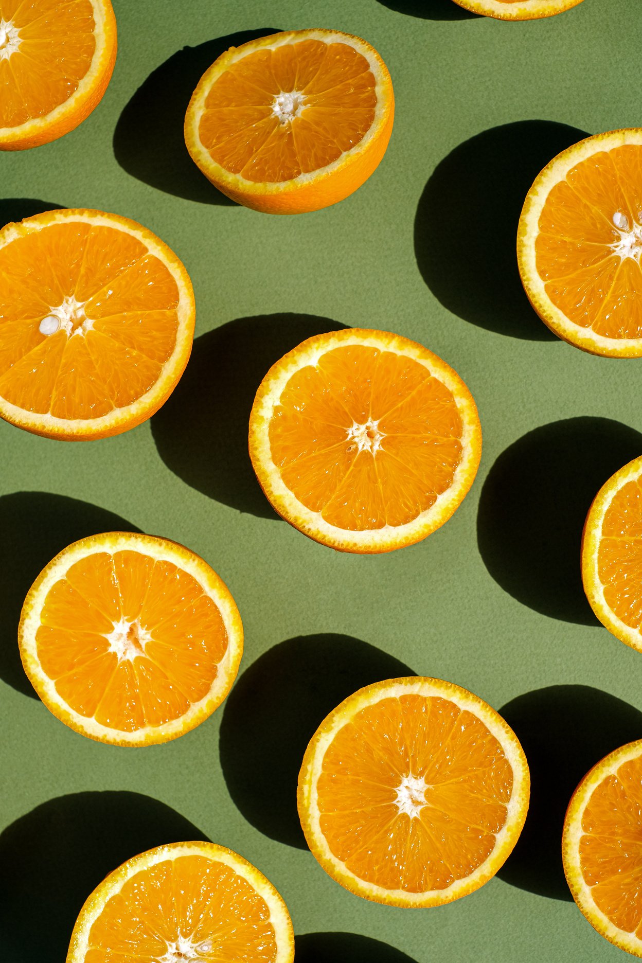 Orange Slices Flatlay